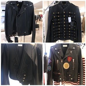 YSL leather jackets